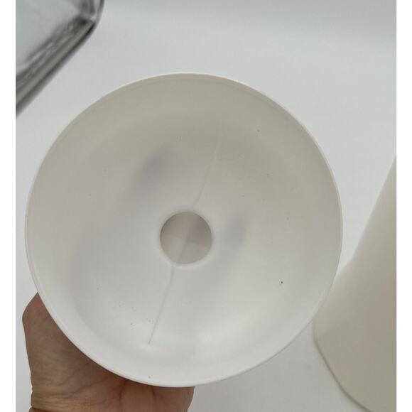 Vintage Breamco Blow Mold Toilet Paper Roll Canister Holder Retro Canada MCM - Picture 7 of 9